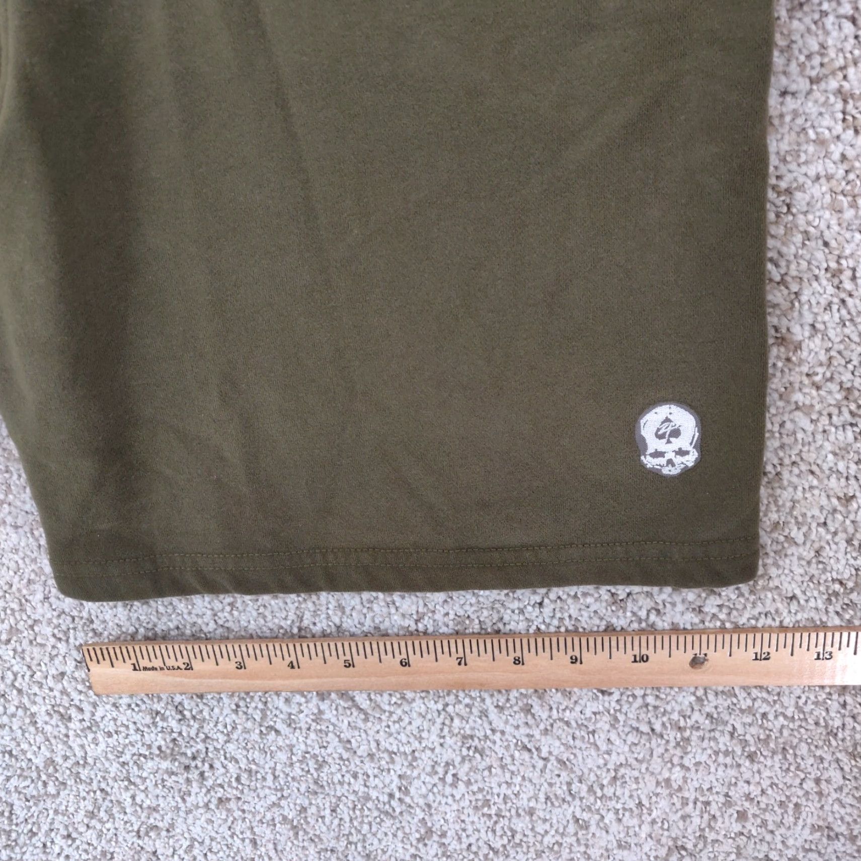 Vintage Zero Foxtrot Shorts Mens Small Green Athletic 7 Inseam Drawstring Sweat Size US 28 / EU 44 - 5 Thumbnail