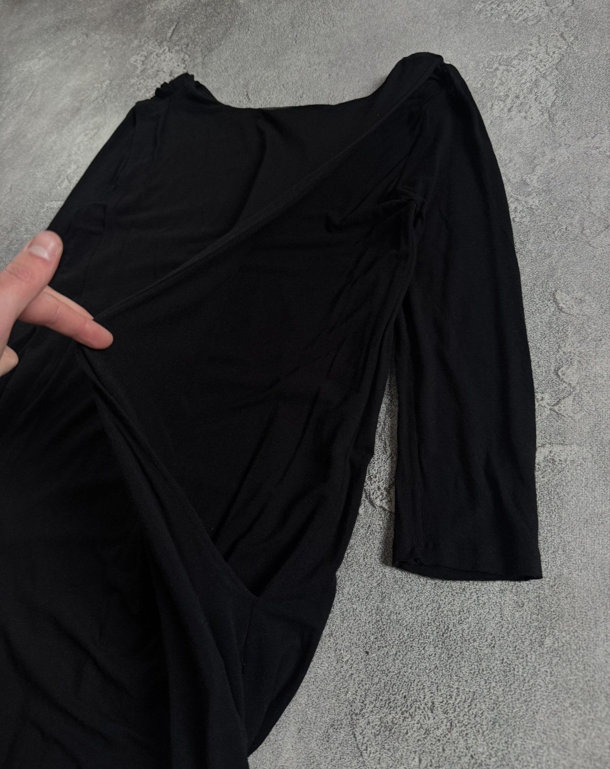 McQ Alexander McQueen MCQ Alexander McQueen L/size black dress 👗 off shoulder Size L / US 10 / IT 46 - 12 Thumbnail