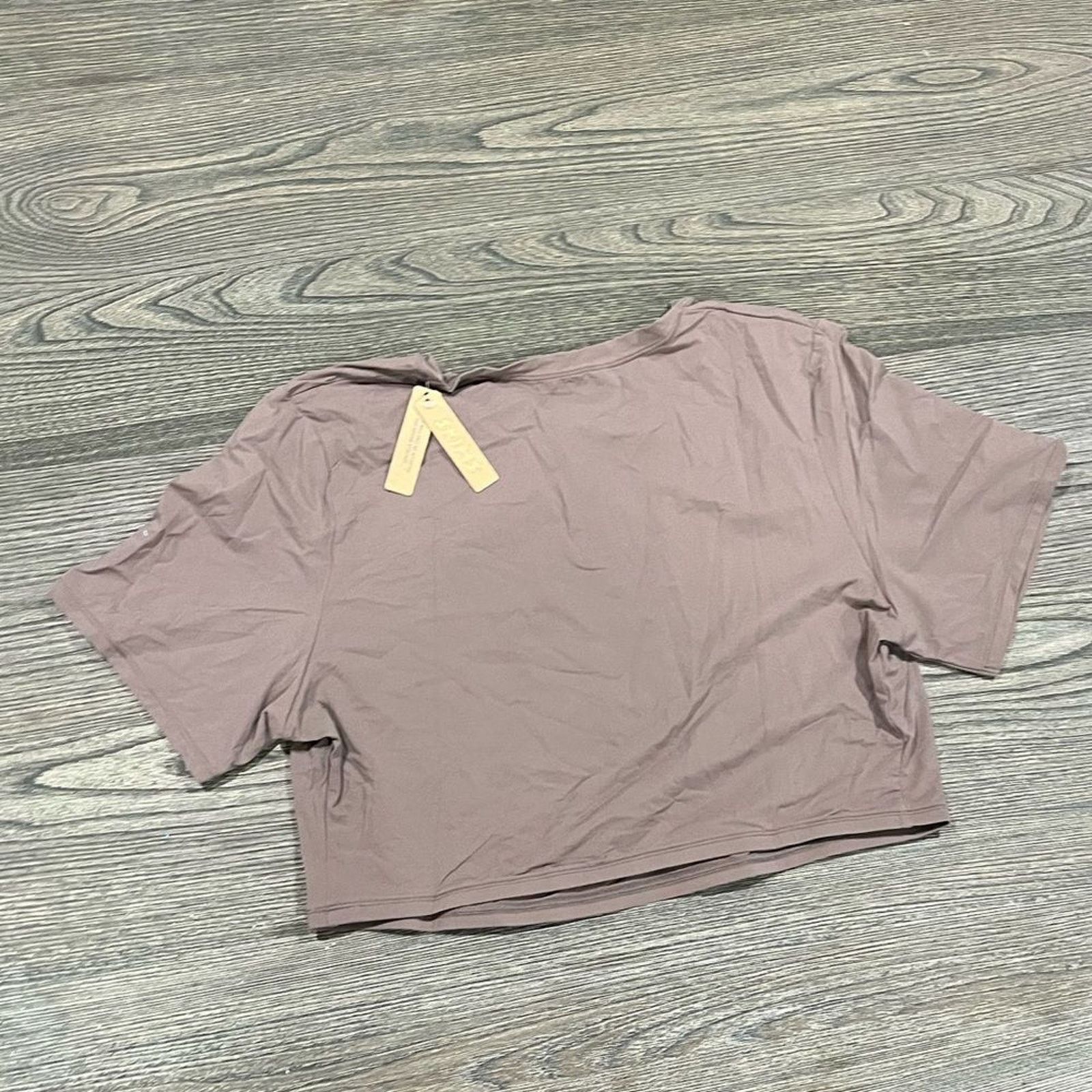 SKIMS NWT Skims Fits Everybody Super Cropped T-Shirt Umber 3X Size 3XL / US 20-22 - 4 Thumbnail