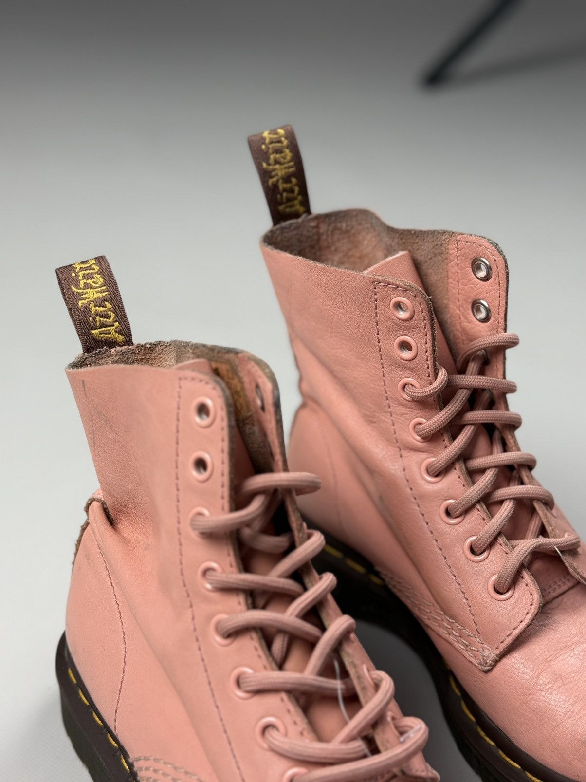 Dr. Martens 1460 Pascal Ladies Leather Combat Boots Shoes