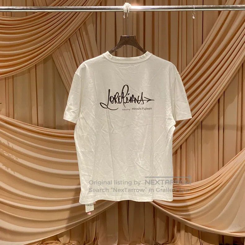 Loro Piana Loro Piana White Slogan Short Sleeve Size XL / US 12-14 / IT 48-50 - 2 Thumbnail
