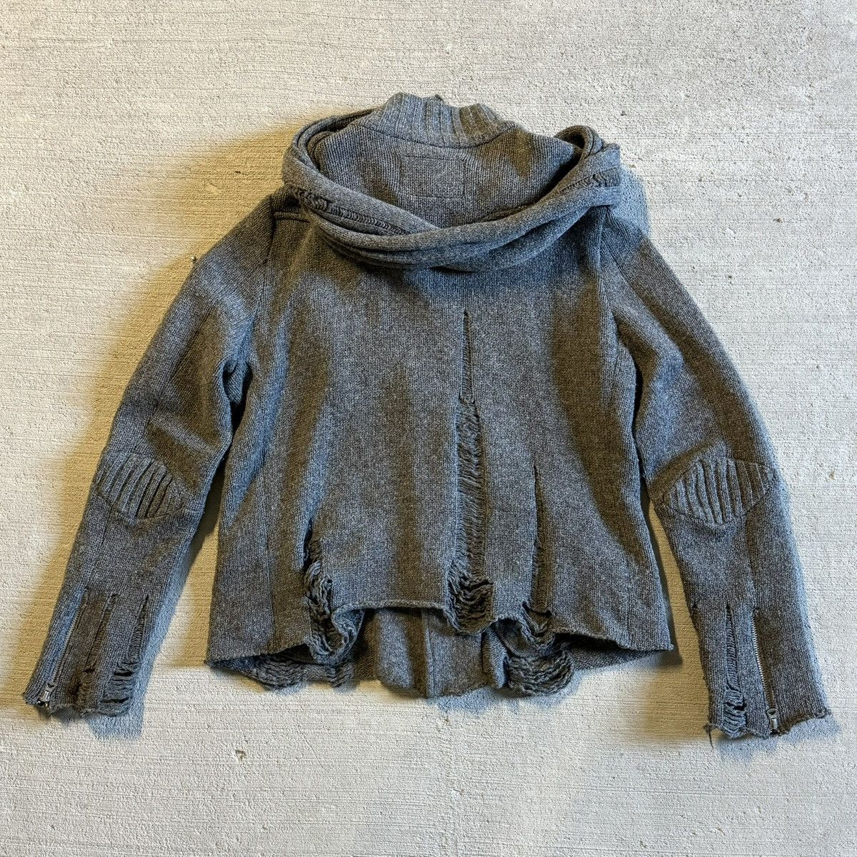 Undercover Undercover “Arts and Crafts”, Scarf Biker Jacket Size US M / EU 48-50 / 2 - 2 Thumbnail