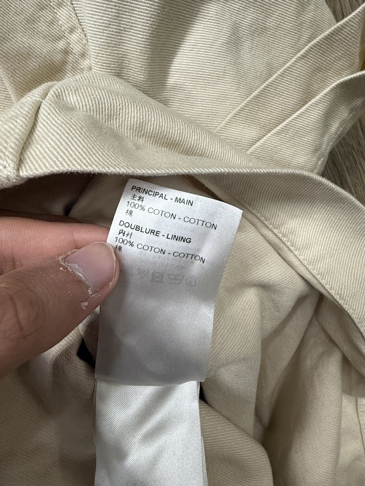 Louis Vuitton Louis Vuitton Beige Workwear Shirt Size US M / EU 48-50 / 2 - 10 Thumbnail