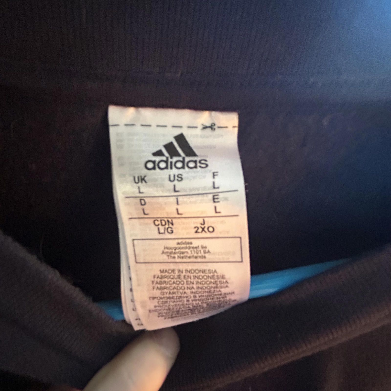 Adidas Adidas Classic Black Crewneck Sweatshirt - Size Large Size US L / EU 52-54 / 3 - 2 Thumbnail