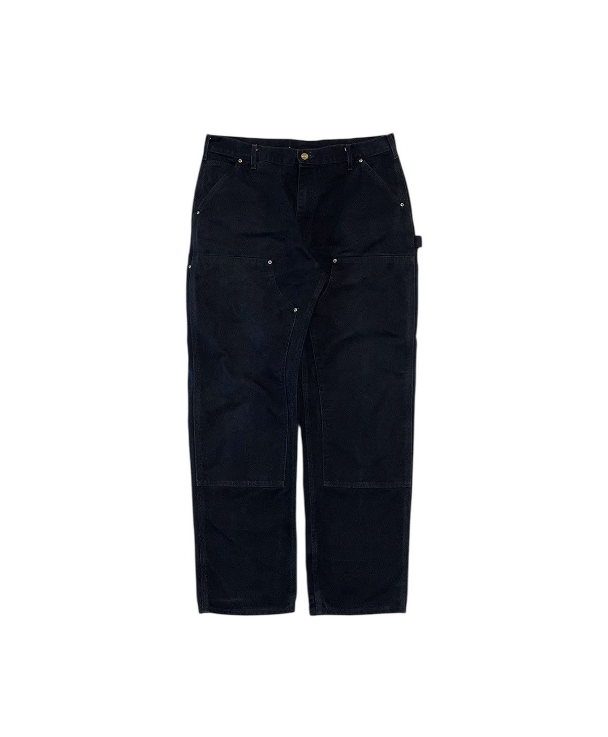 Carhartt VINTAGE CARHARTT B01BLK DOUBLE KNEE PANTS Size US 36 / EU 52 - 1 Thumbnail