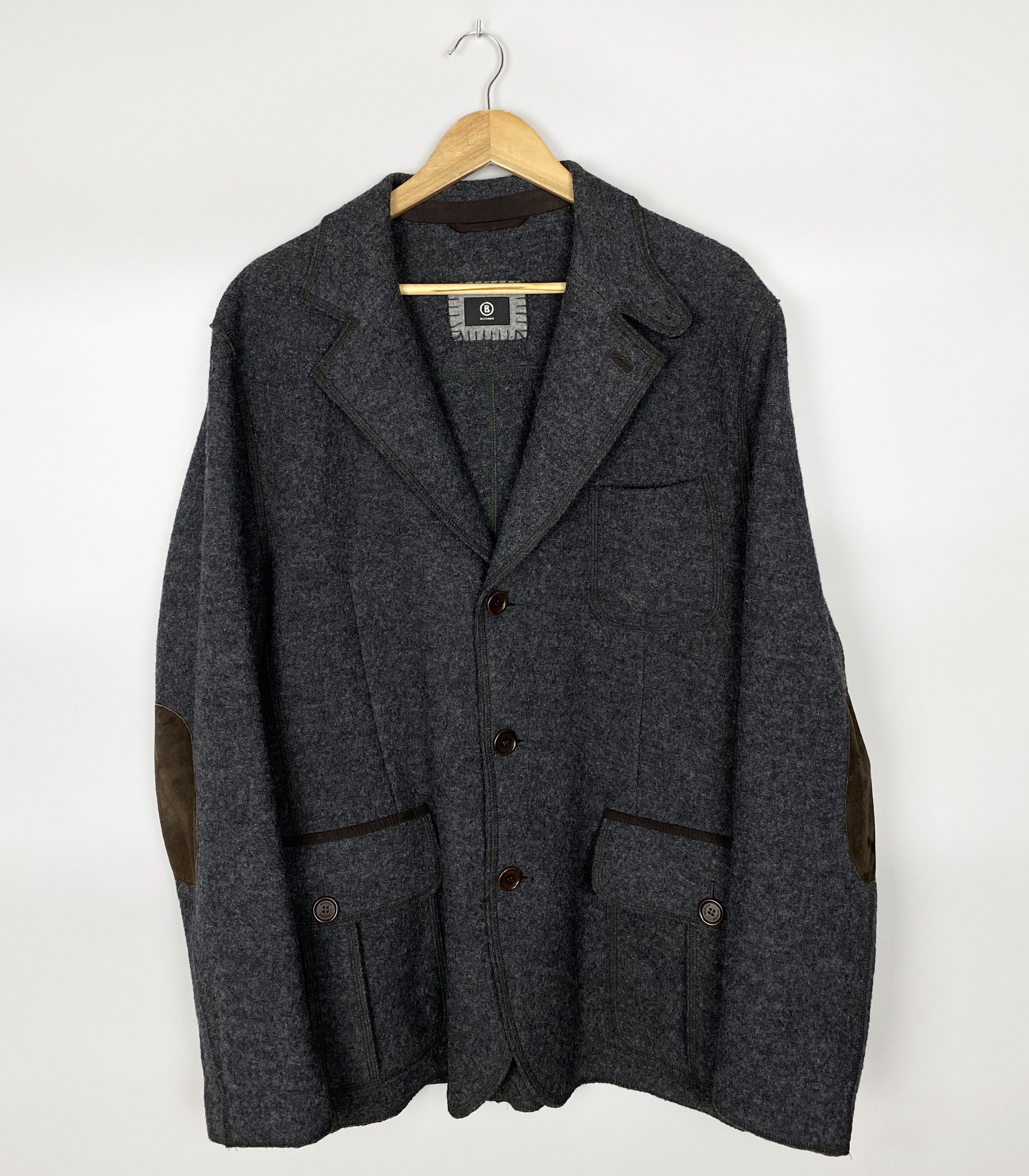 Bogner BOGNER Wool Luxury Jacket Size US L / EU 52-54 / 3 - 1 Thumbnail