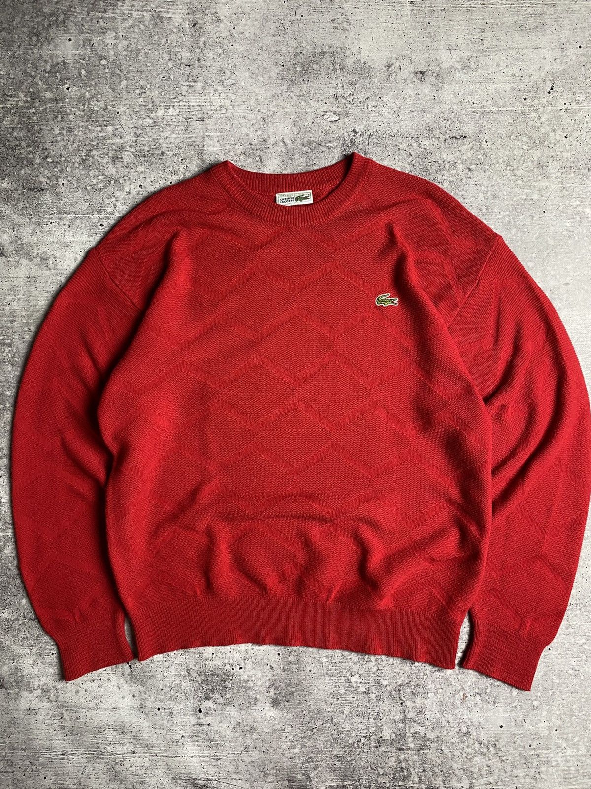 Lacoste Vintage Lacoste Knit Sweater Size US L / EU 52-54 / 3 - 2 Thumbnail