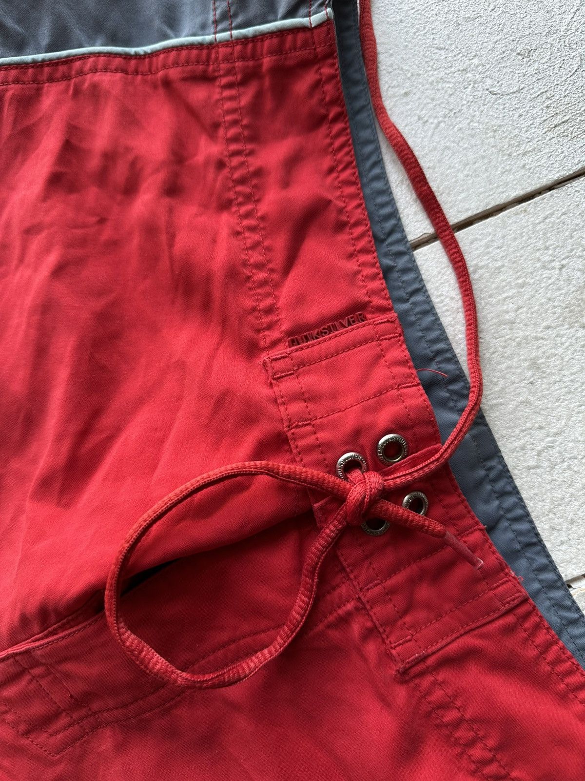 Quiksilver 🚨Vintage Quiksilver Shorts Big Logo Y2K Style 90s Surfing Size US 32 / EU 48 - 5 Thumbnail