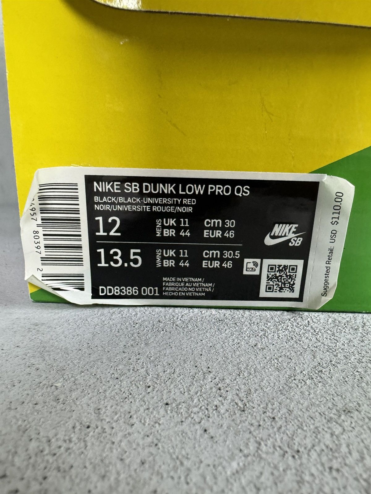 Nike × Nike SB × Wasted Youth Nike SB Dunk Low “Wasted Youth” Size US 12 / EU 45 - 10 Thumbnail
