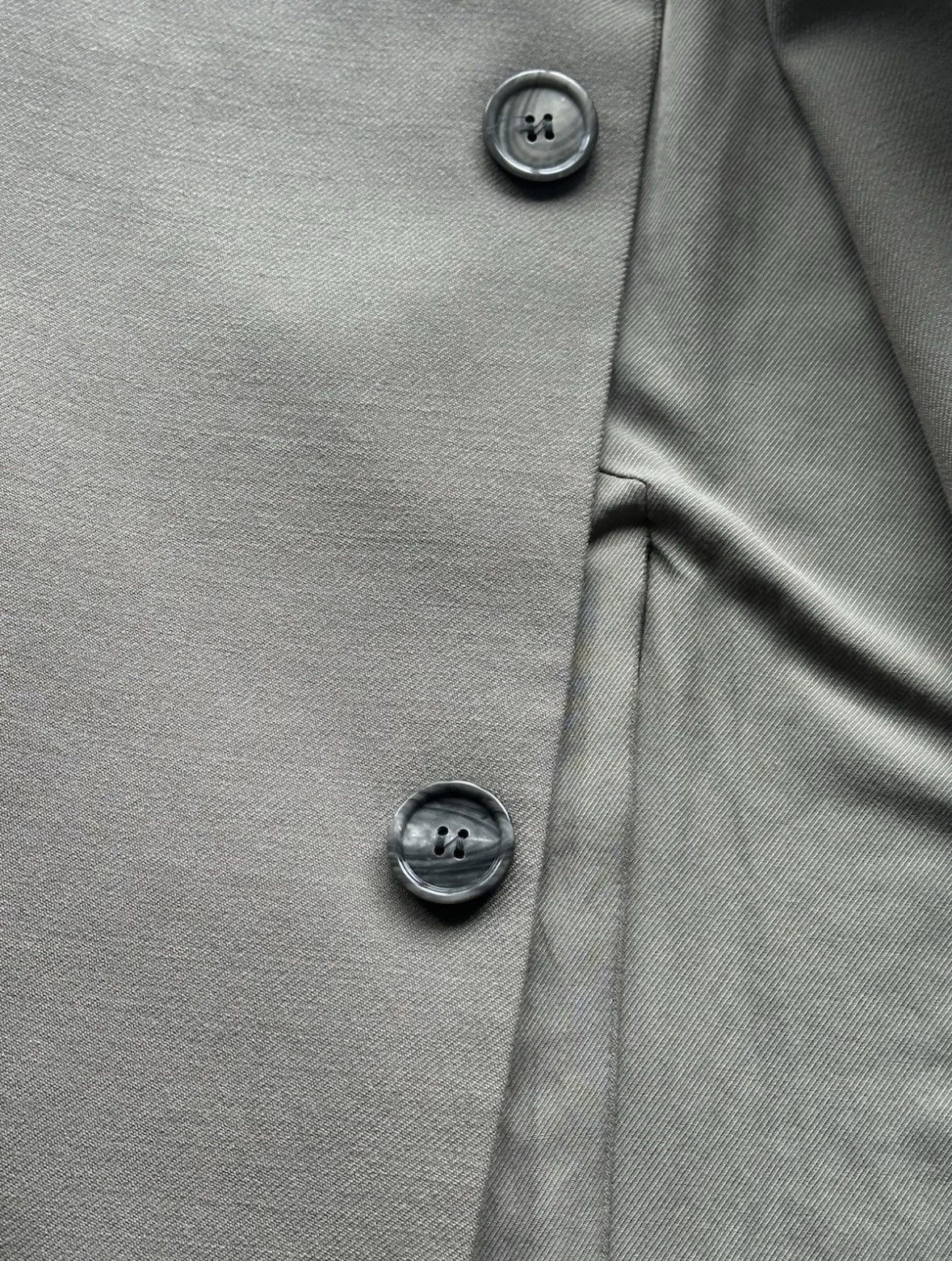 AMI AMI PARIS - Oversized Wool Blend Twill Blazer Jacket (48) Size 48L - 4 Thumbnail