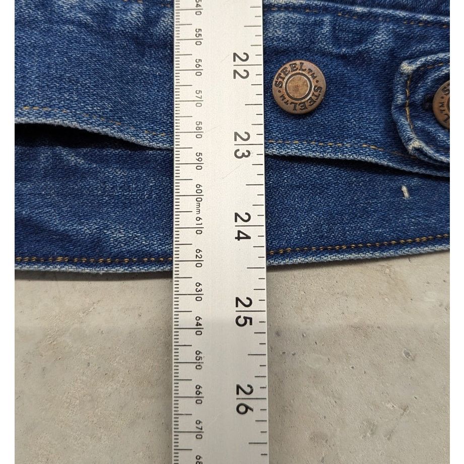 Pointer × TW Steel × Vintage Vintage Steel Made in the USA blanket lined denim jacket Size US S / EU 44-46 / 1 - 5 Thumbnail