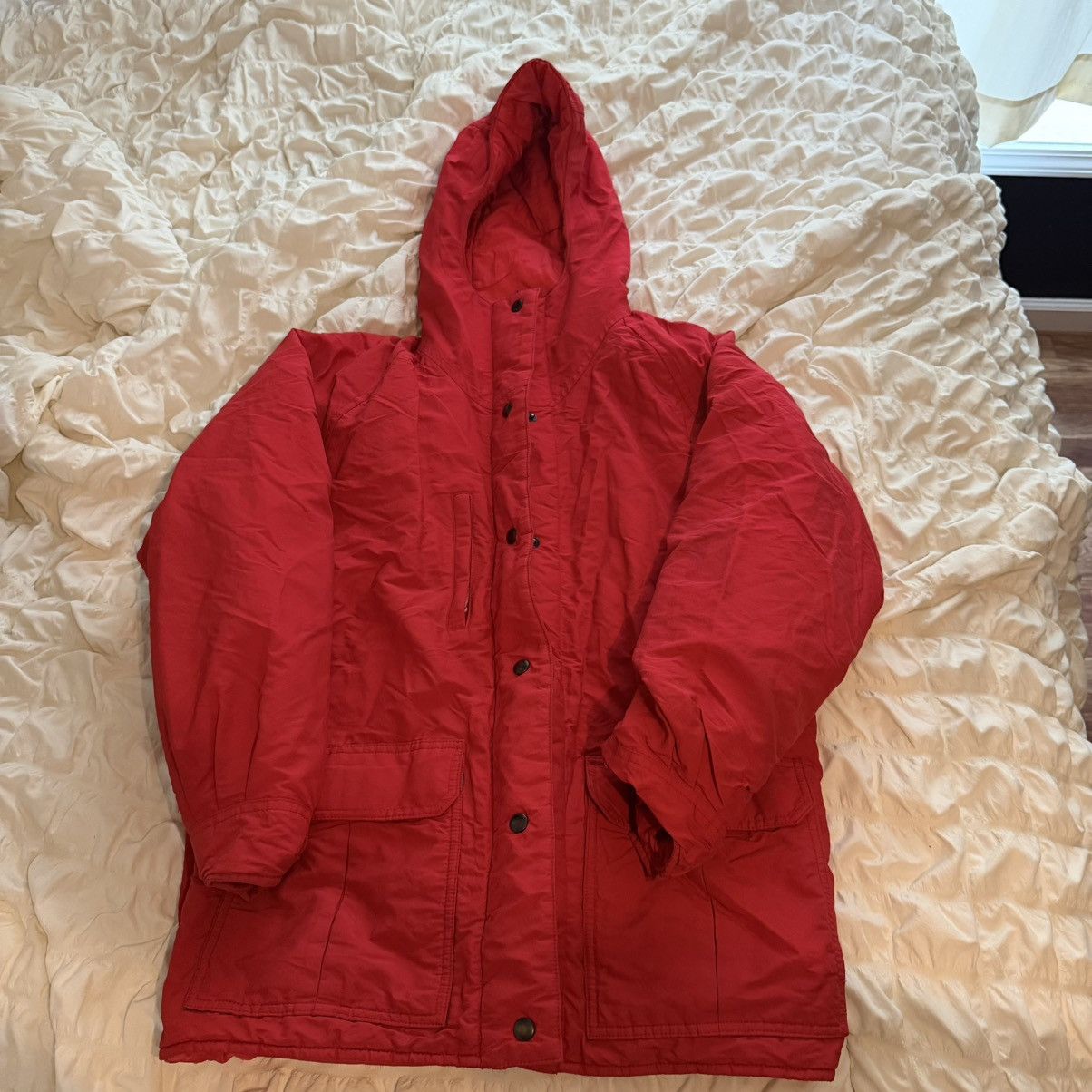 Cabelas Cabelas Goretex Red Puffer Jacket Size Medium Size US M / EU 48-50 / 2 - 1 Thumbnail