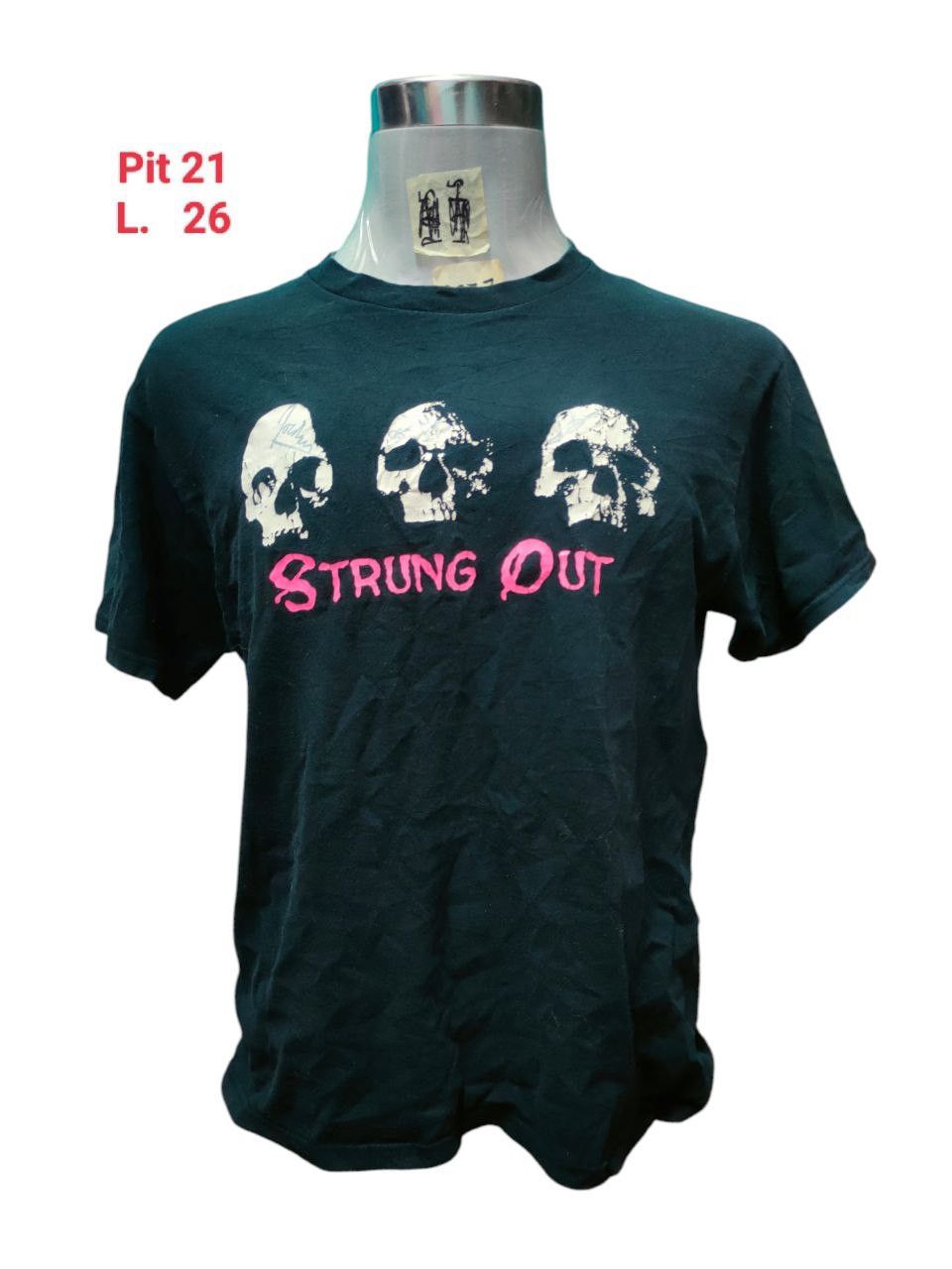 Band Tees × Vintage COMBO STRUNG OUT BAND T-SHIRT WITH SIGN Size US L / EU 52-54 / 3 - 2 Thumbnail