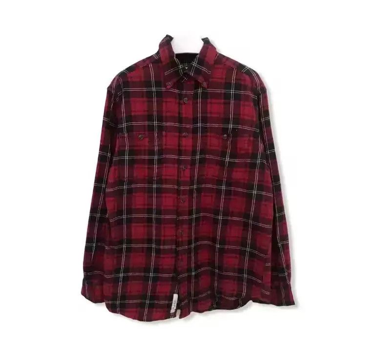 Vintage Basic Editions Heritage Plaid Tartan Flannel Shirt 👕 Size US M / EU 48-50 / 2 - 1 Thumbnail