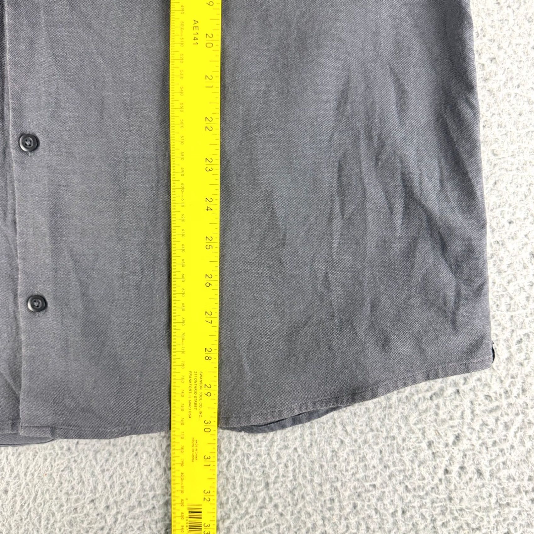 Lululemon Lululemon Button-Down Shirt Mens XL Gray Long Sleeve Pocket Technical Casual Size US XL / EU 56 / 4 - 7 Thumbnail