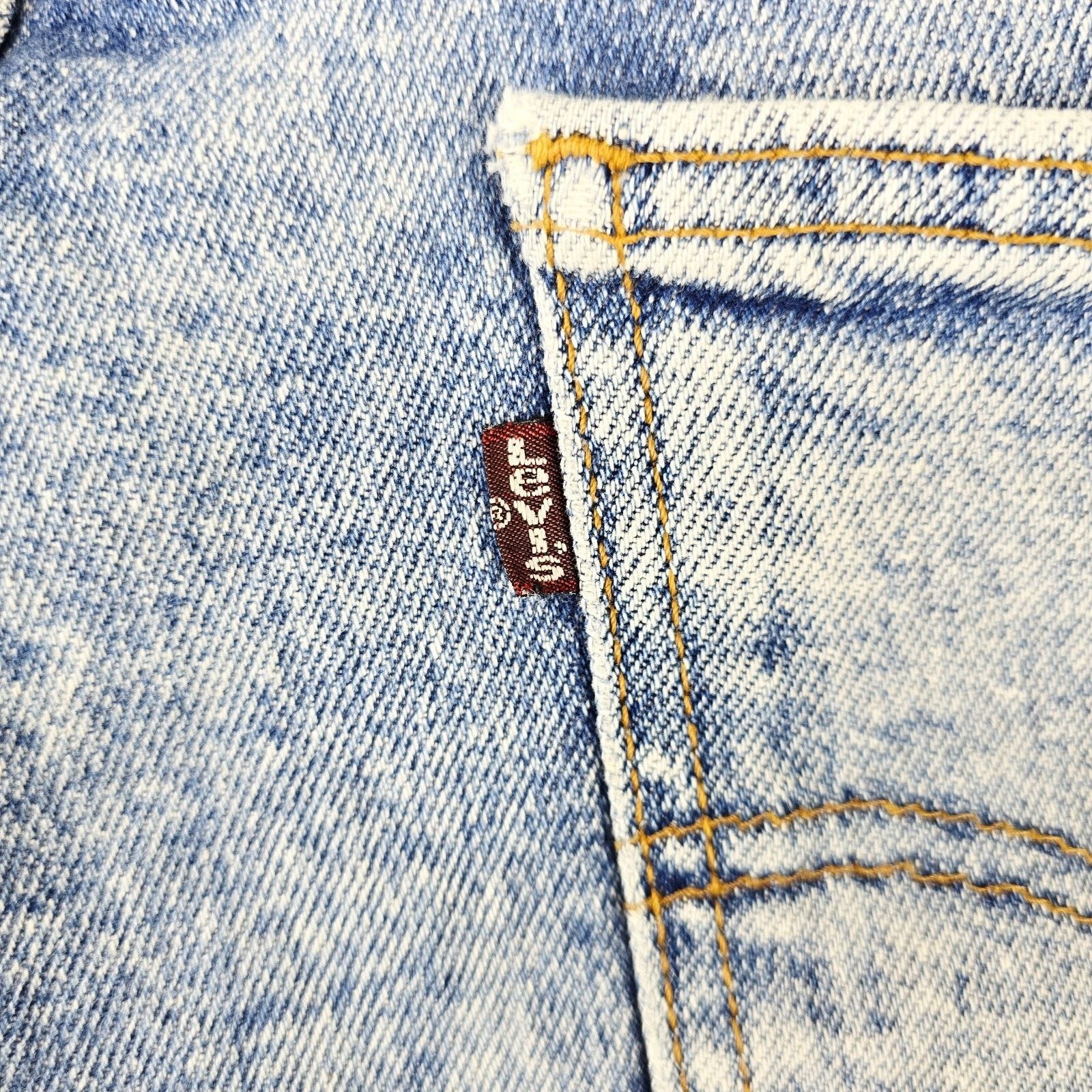 Levi's Vintage Levis 515 Acid Washed Jeans Fits 36x31 Denim 38x32 Size US 36 / EU 52 - 9 Thumbnail