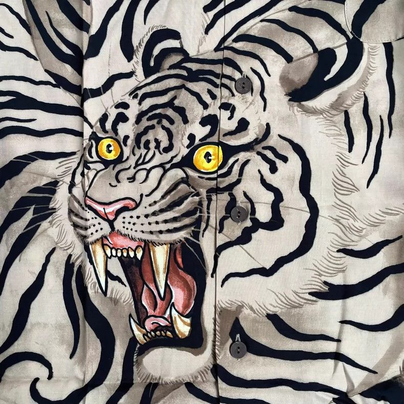 Wacko Maria wacko maria Tiger embroidered short-sleeved shirt 2503-Next Size US L / EU 52-54 / 3 - 3 Thumbnail