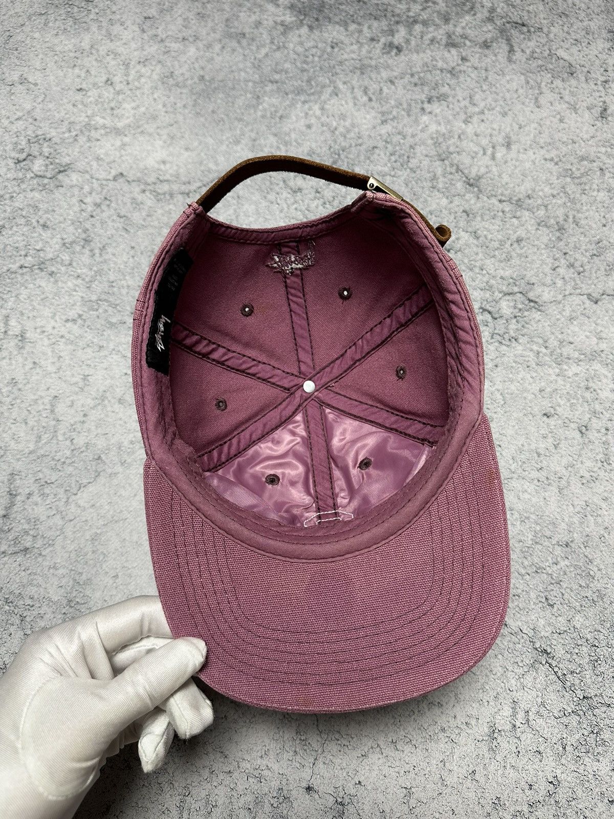 Stussy Vintage Stussy S Logo Cap Size ONE SIZE - 12 Thumbnail