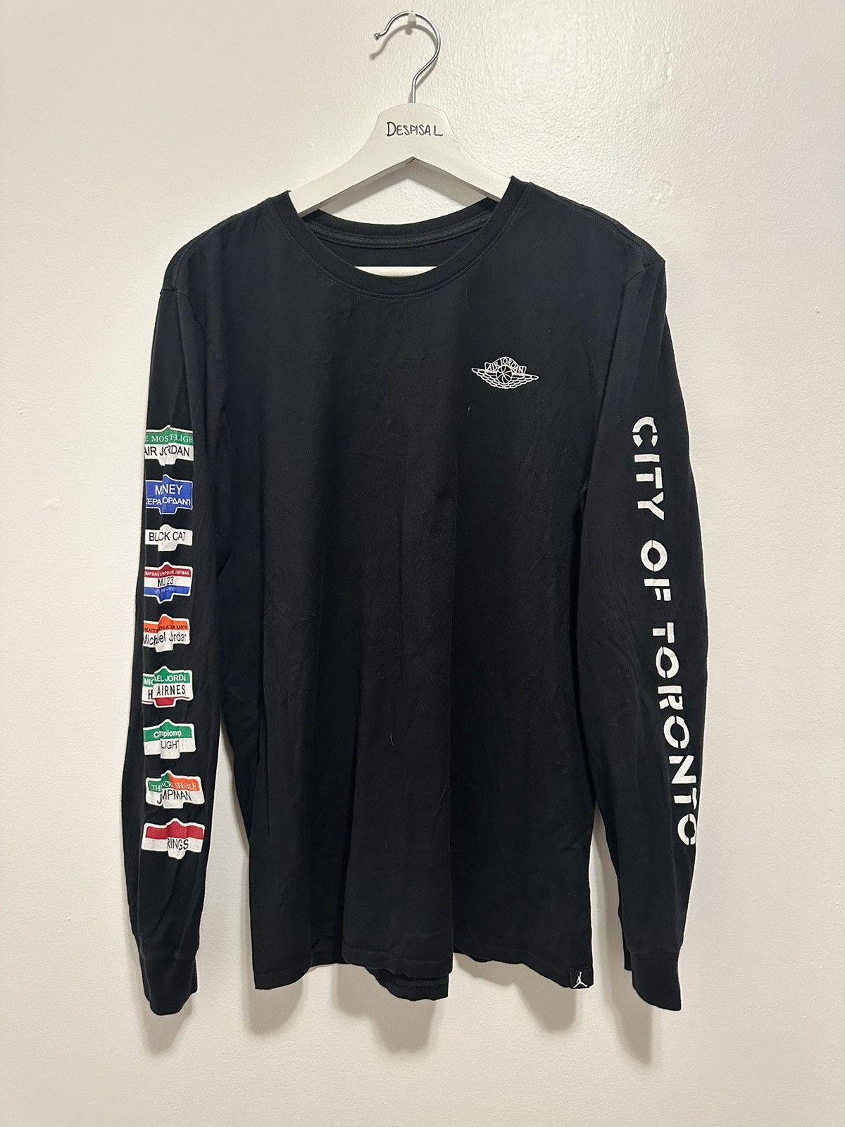 Jordan Brand RARE Toronto Jordan Tee Size US M / EU 48-50 / 2 - 1 Thumbnail