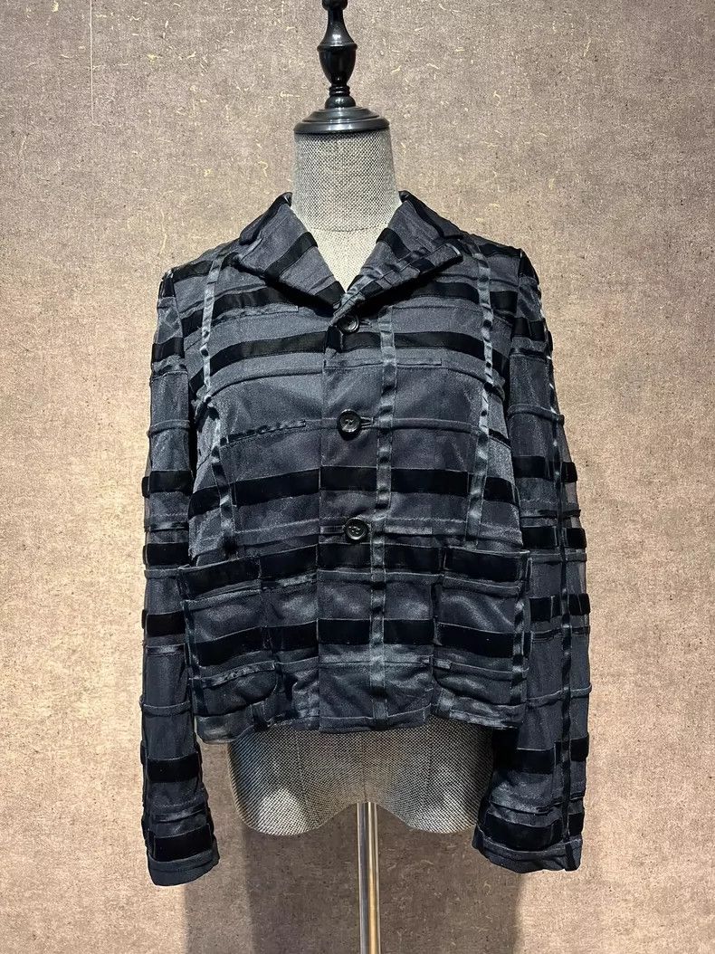 Comme des Garcons Comme des Garcons Striped jacket jacket Size S / US 4 / IT 40 - 1 Thumbnail