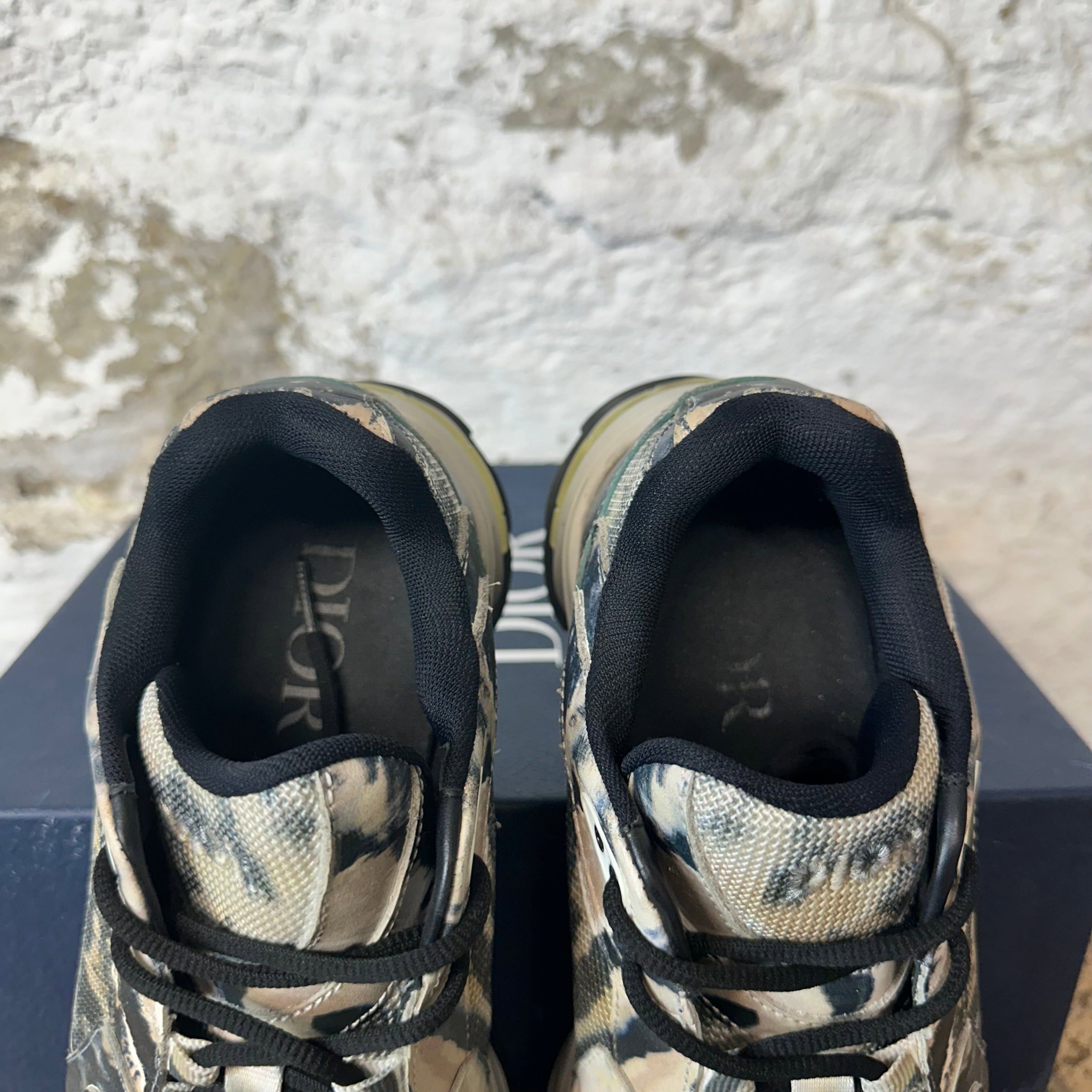 Dior Dior CD1 Black Marble Sneaker Sz 8 (41) Size US 8 / EU 41 - 4 Thumbnail