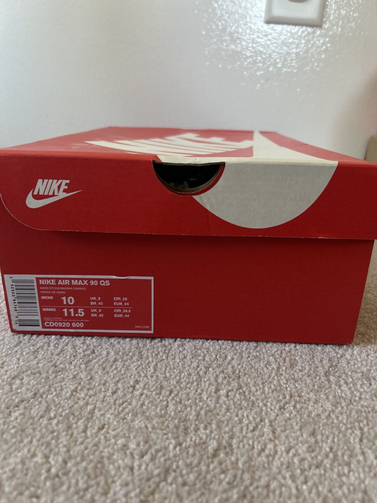Nike Nike Air Max 90 QS Mars Landing Size US 10 / EU 43 - 2 Thumbnail