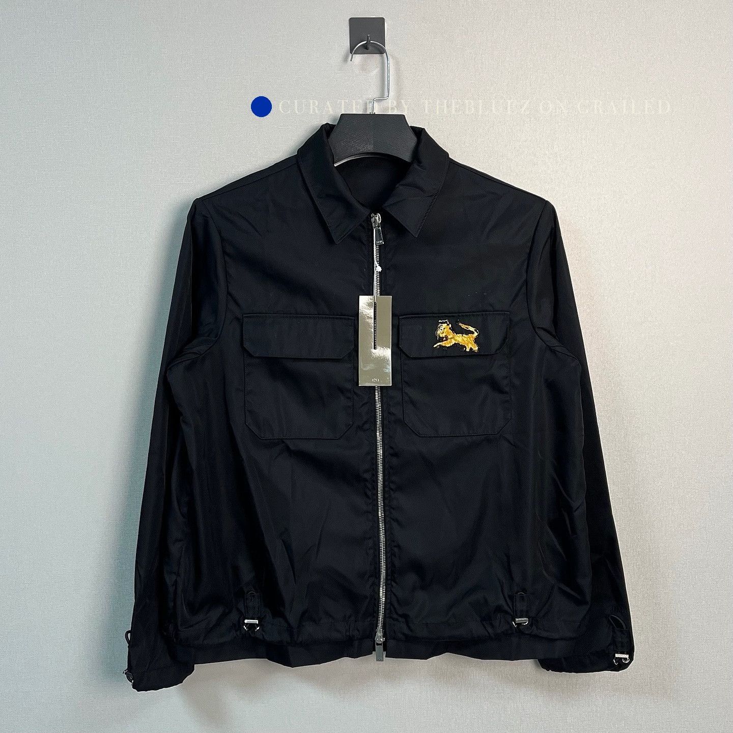 Dior Black Lion Embroidered Zip Jacket Size US S / EU 44-46 / 1 - 1 Thumbnail