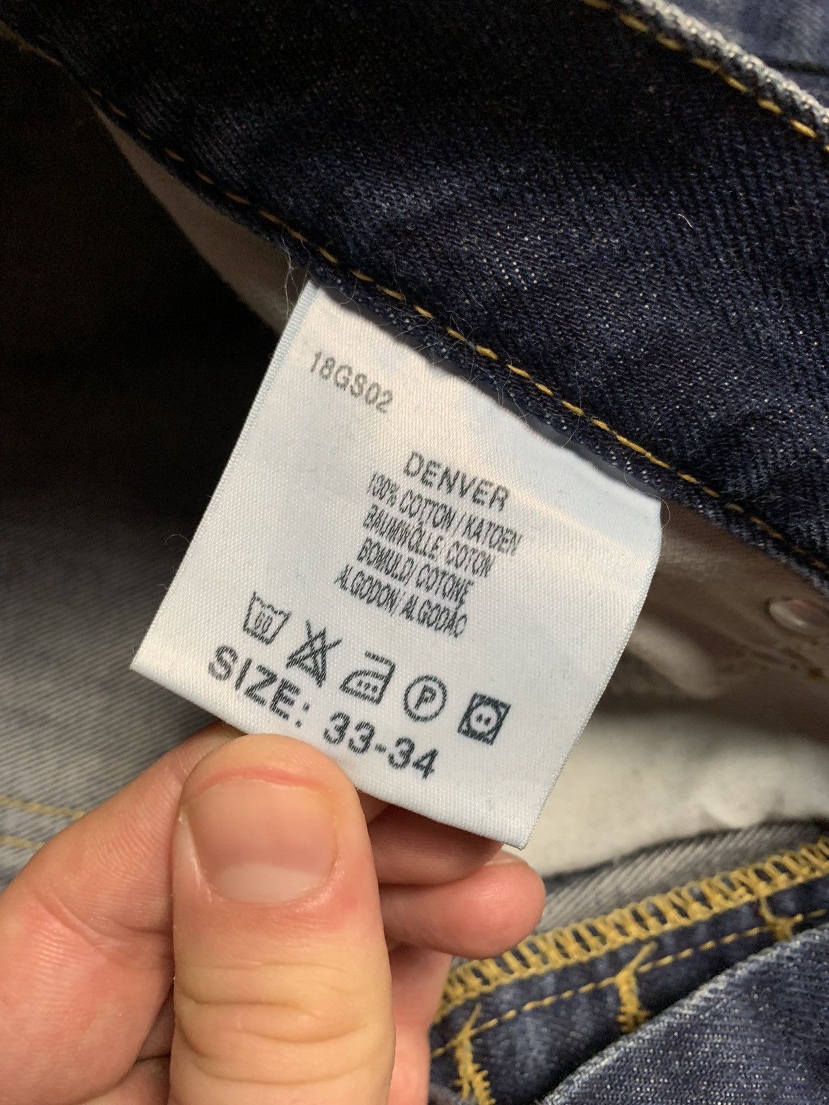 Lee × Vintage Vintage Lee Denim Jeans Size US 33 - 8 Thumbnail