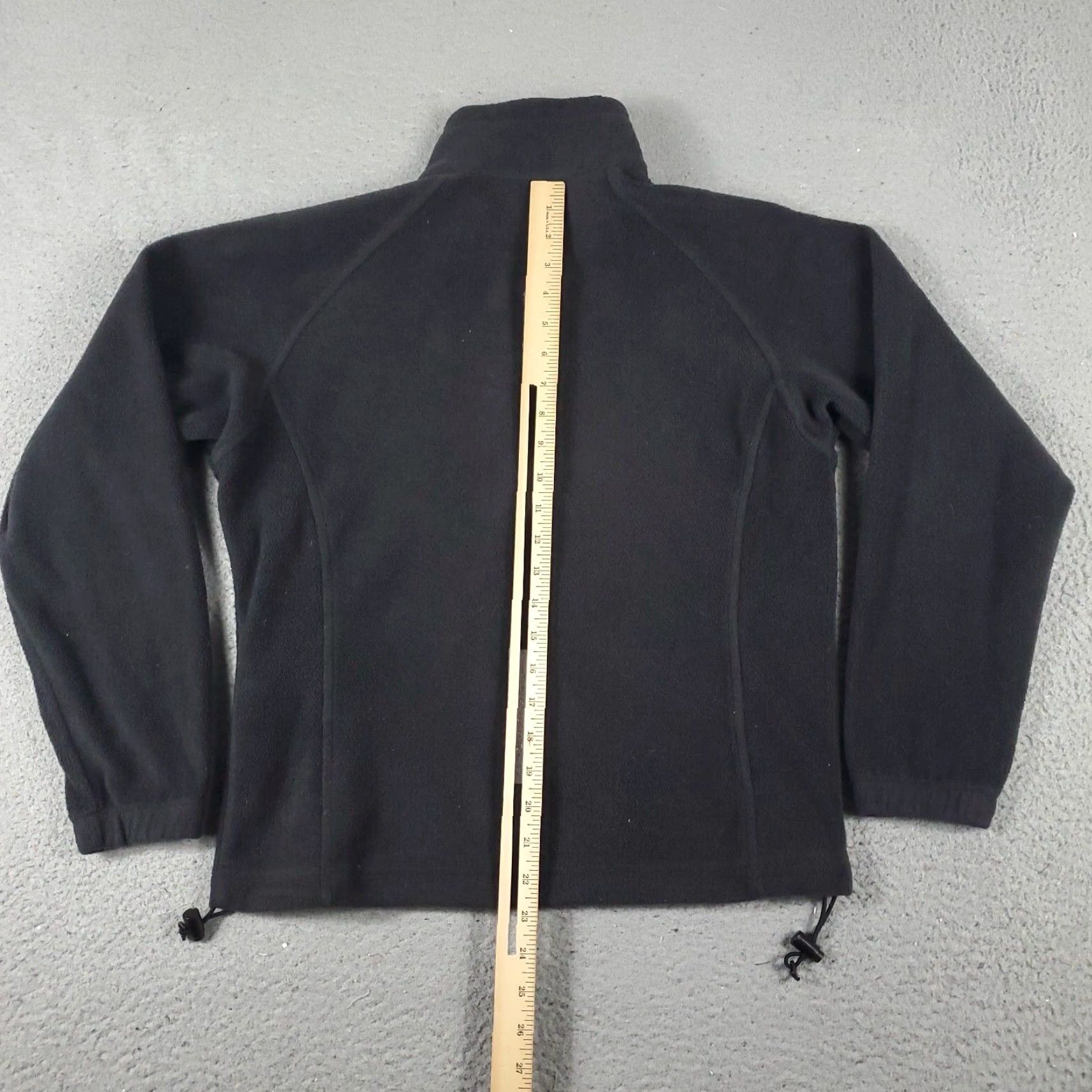 Vintage Columbia Jacket Womens Medium Black Fleece Full Zip Up Sweatshirt Sweatshirt (Jacket) Size M / US 6-8 / IT 42-44 - 7 Thumbnail