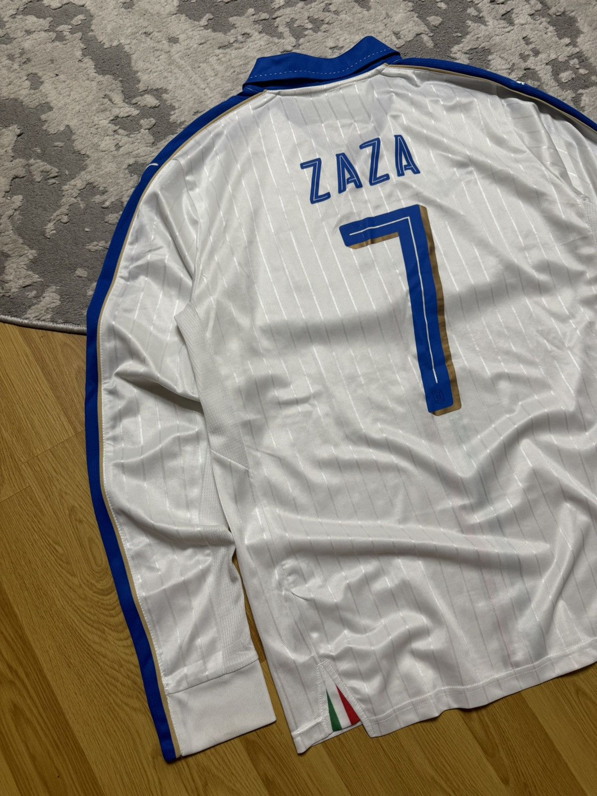 Puma Puma Simone Zaza Italy Long Sleeve Away Jersey 2015/16 Size US L / EU 52-54 / 3 - 12 Thumbnail