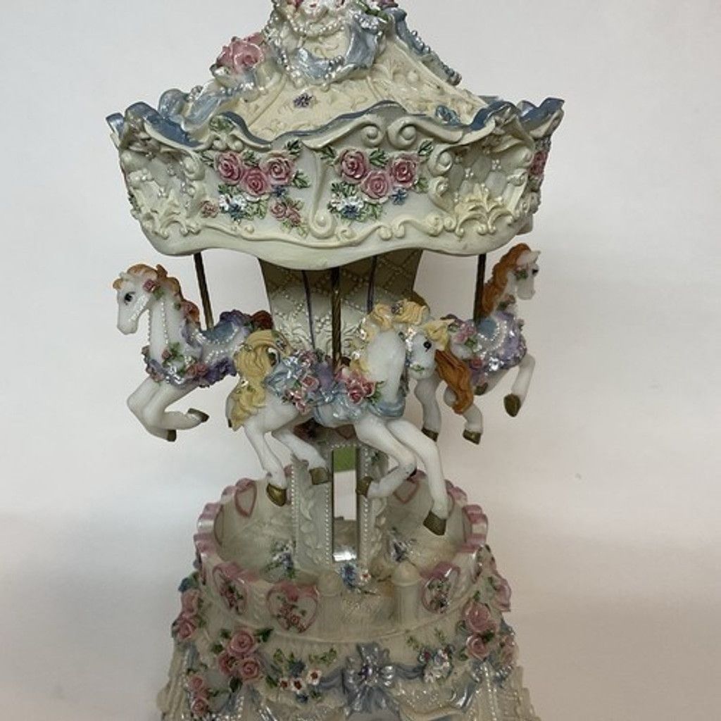Other VTG San Francisco Music Box All The Pretty Horses Music Box Size ONE SIZE - 4 Thumbnail