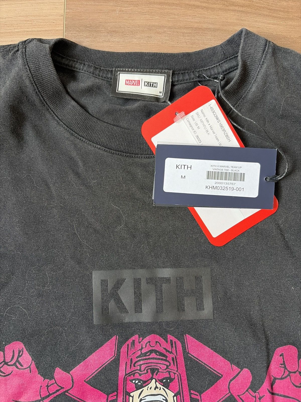 Kith New marvel Kith vintage team up villain Black Tee shirt Sz M Size US M / EU 48-50 / 2 - 2 Thumbnail