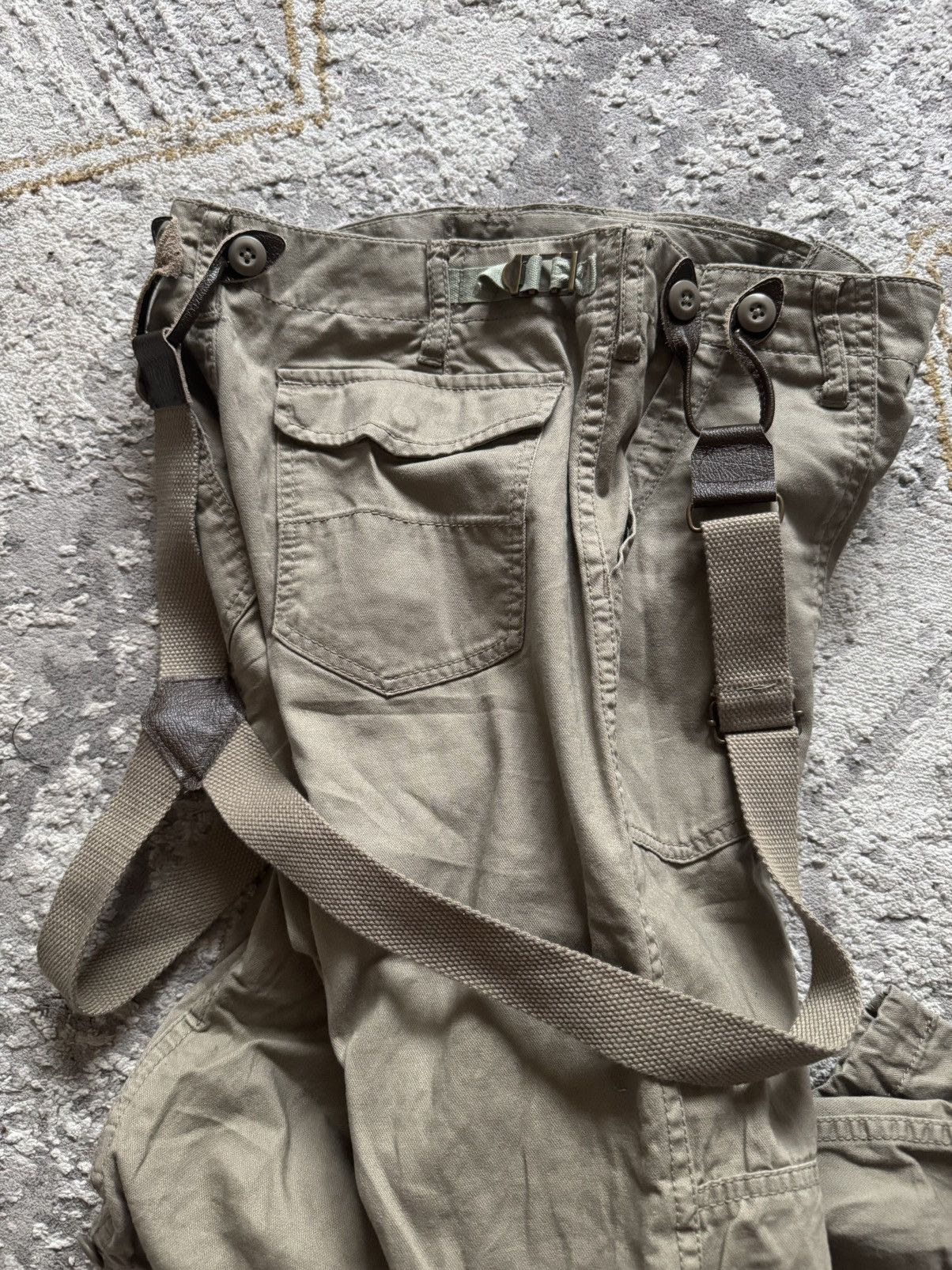 GOA GOA 00s suspended cargo flared pants Size US 31 - 10 Thumbnail