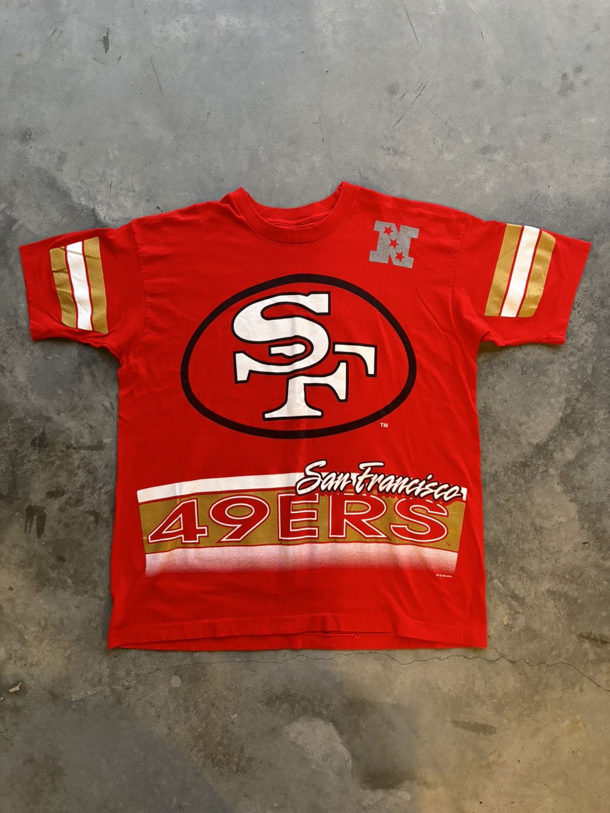 Salem Sportswear Vintage NFL San Francisco 49ers - Salem Sports Shirt Size US XL / EU 56 / 4 - 1 Thumbnail