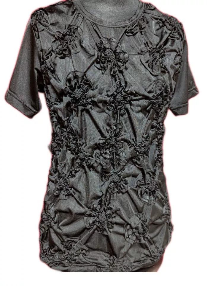 Comme des Garcons Comme des Garçons Floral Knit Top Size S / US 4 / IT 40 - 1 Thumbnail
