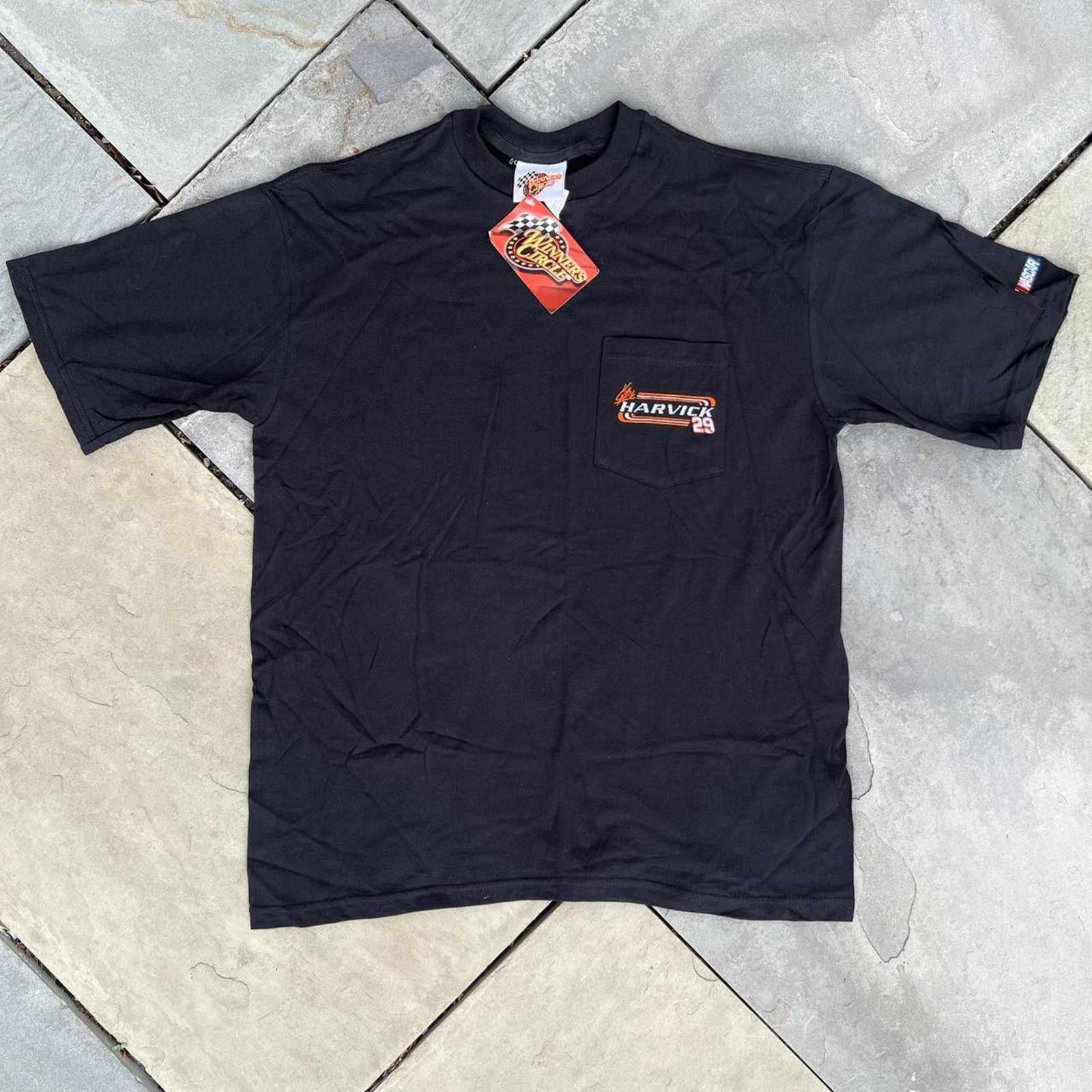 NASCAR Y2K 2002 NWT Deadstock NASCAR Harvick 28 Racing T-shirt Size US L / EU 52-54 / 3 - 1 Thumbnail
