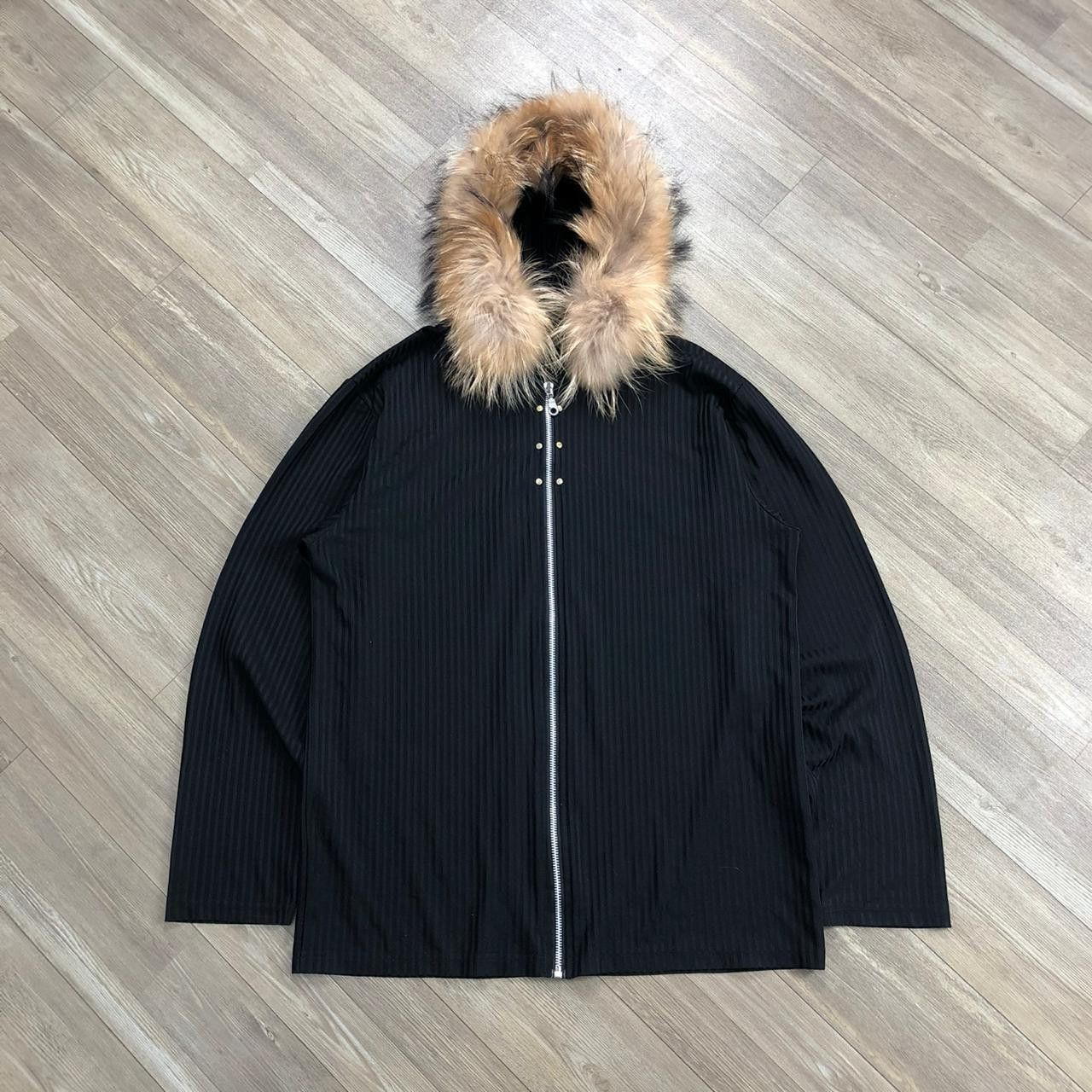 Le Grande Bleu (L.G.B.) Beaumere Ifsixwasnine Fur Zip Hoodie Size US L / EU 52-54 / 3 - 1 Thumbnail