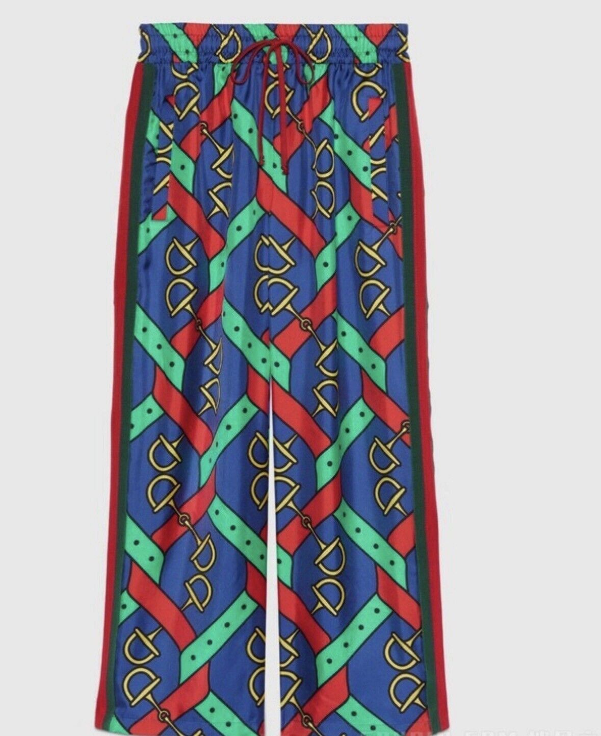 Gucci New Silk Pants Woman Gucci Size-S Size 27" / US 4 / IT 40 - 1 Thumbnail