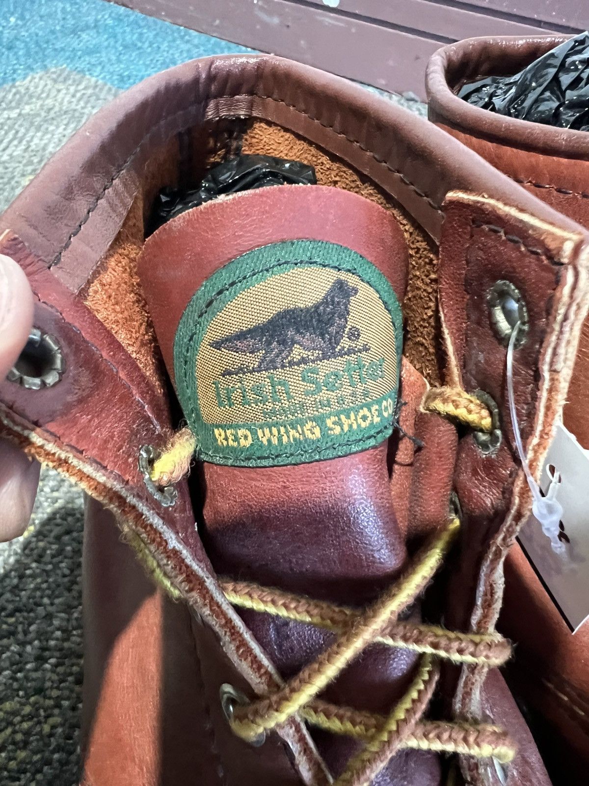 Red Wing Vintage 80s Red Wing 8875 Classic Moc Toe Irish Setter Boots Size US 9 / EU 42 - 6 Thumbnail