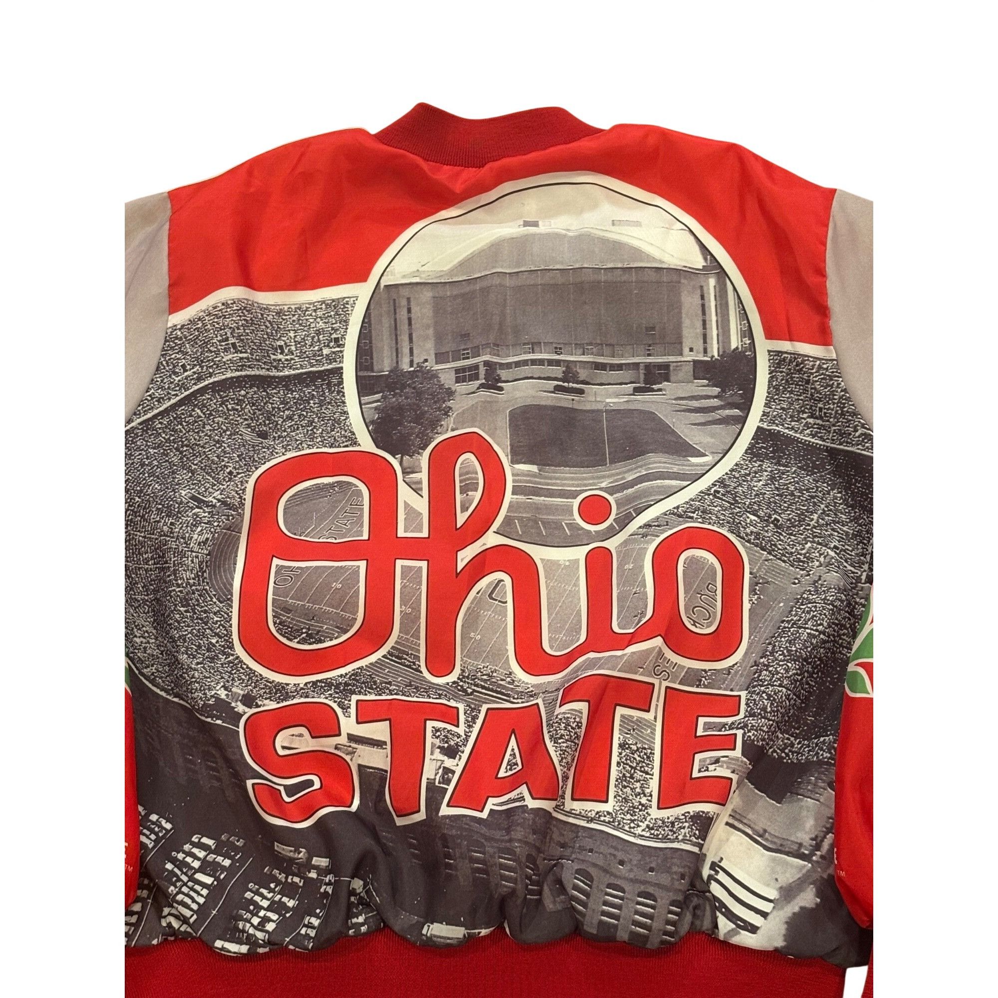 Chalk Line Vintage 80s Ohio State Buckeyes Chalk Line Fanimation Jacket Size US XL / EU 56 / 4 - 6 Thumbnail