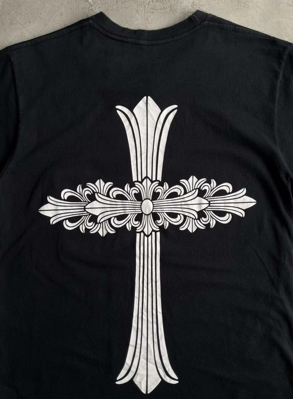 Chrome Hearts Chrome Hearts - Cross Logo Tee Size US M / EU 48-50 / 2 - 3 Thumbnail