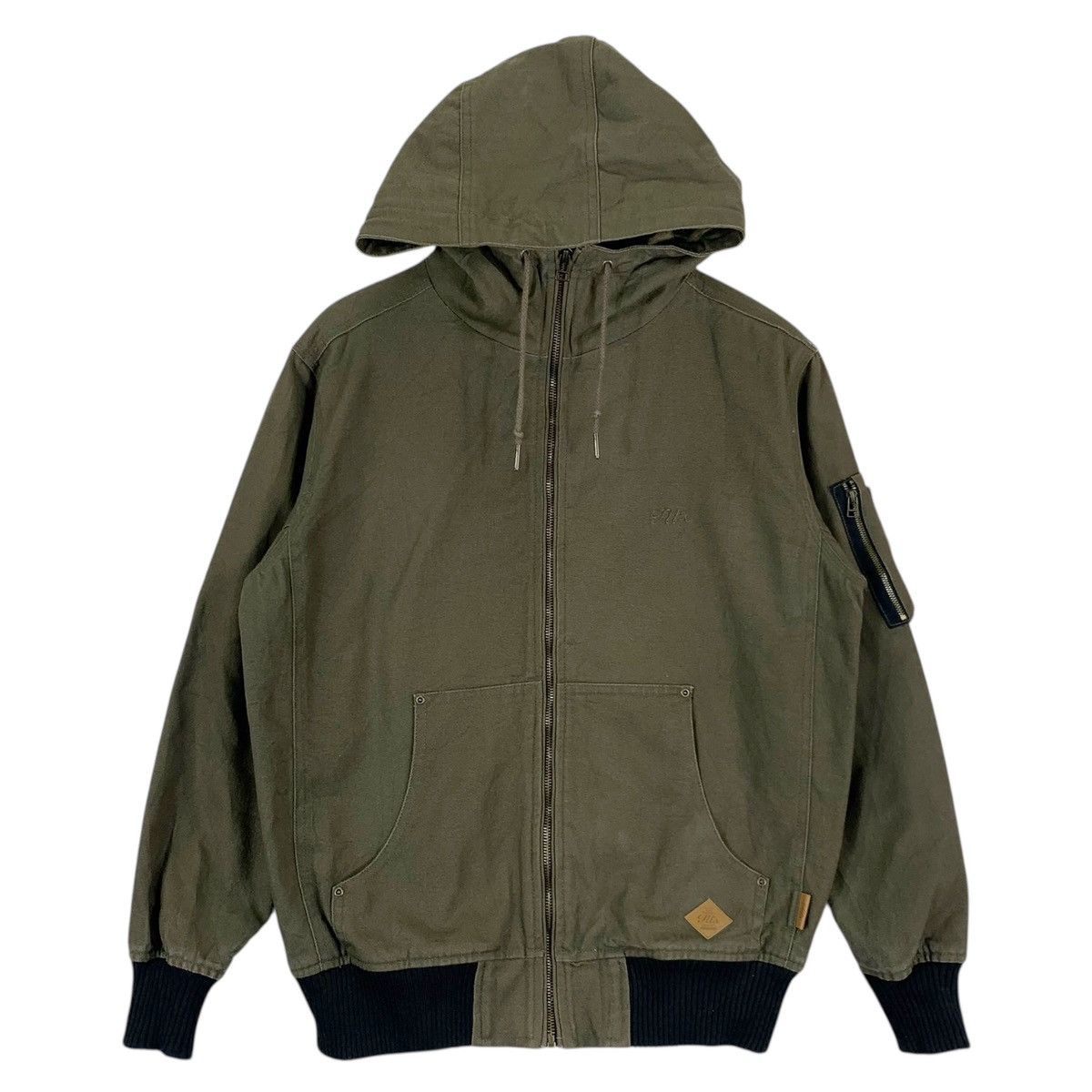 Japanese Brand × Vintage Vintage ILL’S Full Zipper Jacket with Hoodie Size US M / EU 48-50 / 2 - 1 Thumbnail