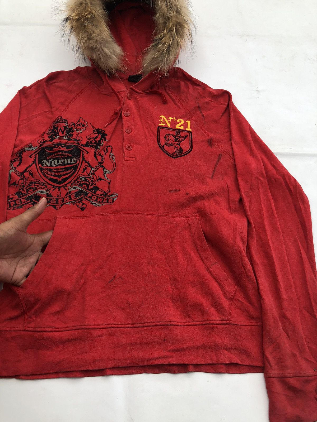 If Six Was Nine Tribal Poem Fur Hoodie Ngene Ifsixwasnine Lgb Style Size US M / EU 48-50 / 2 - 6 Thumbnail