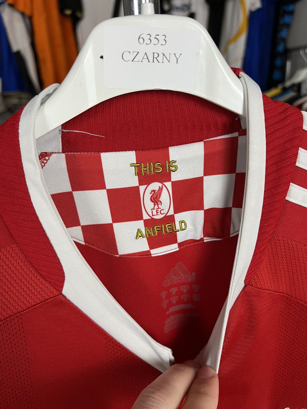 Adidas Soccer Jersey Liverpool 2008/09 Vintage Retro Kit Size US M / EU 48-50 / 2 - 5 Thumbnail