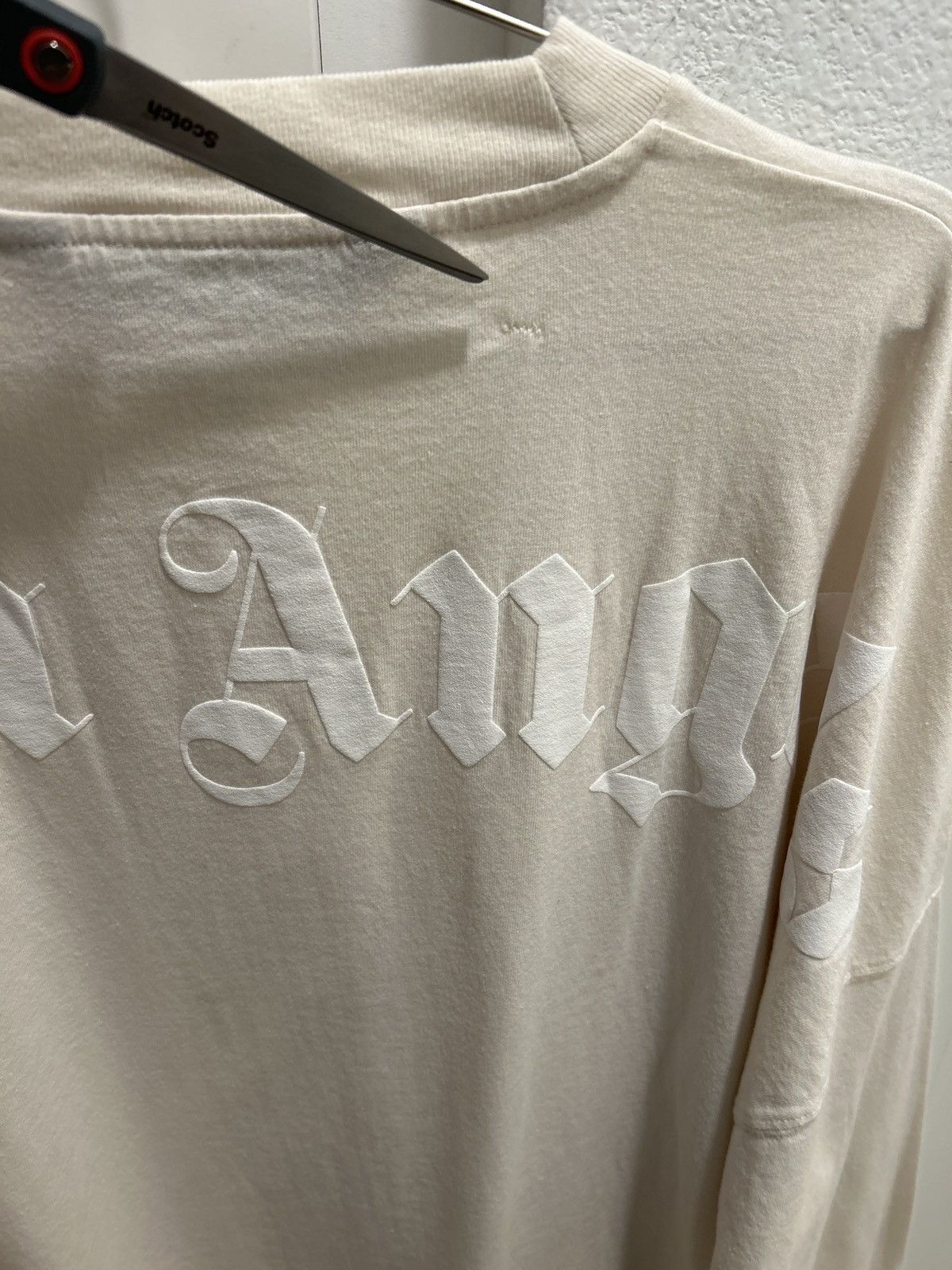 Palm Angels Palm Angels Butter White Classic Logo Sleeve $315 Size US M / EU 48-50 / 2 - 10 Thumbnail