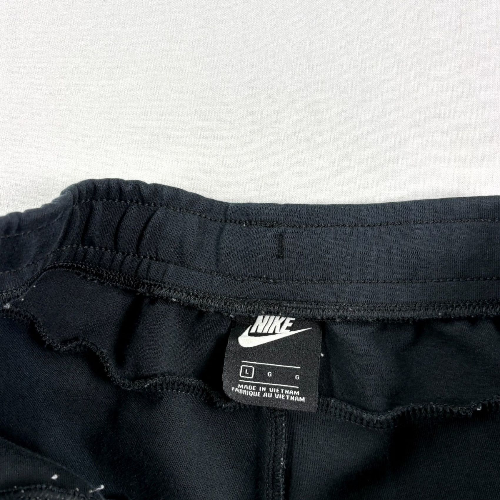 Nike Nike Tech Fleece Jogger Sweatpants Mens L Black Sportswear Casual Lounge Size US 31 - 3 Thumbnail
