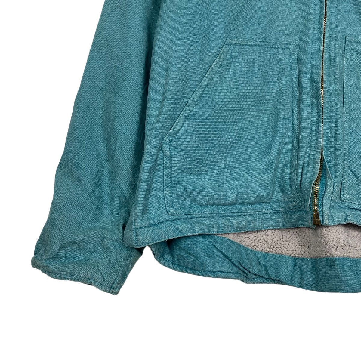 Japanese Brand Berne Fullzip Hoodies Jacket Sherpa Lining Size US M / EU 48-50 / 2 - 8 Thumbnail