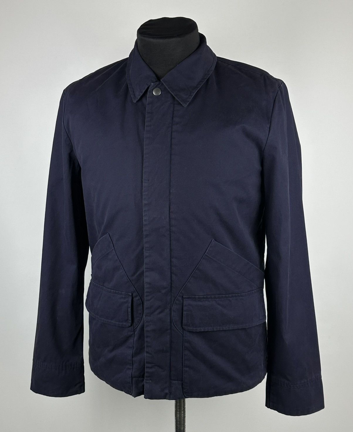 Folk Fat Face x Folk Chore Coat Dark Blue Jacket Men Size Medium Size US M / EU 48-50 / 2 - 1 Thumbnail