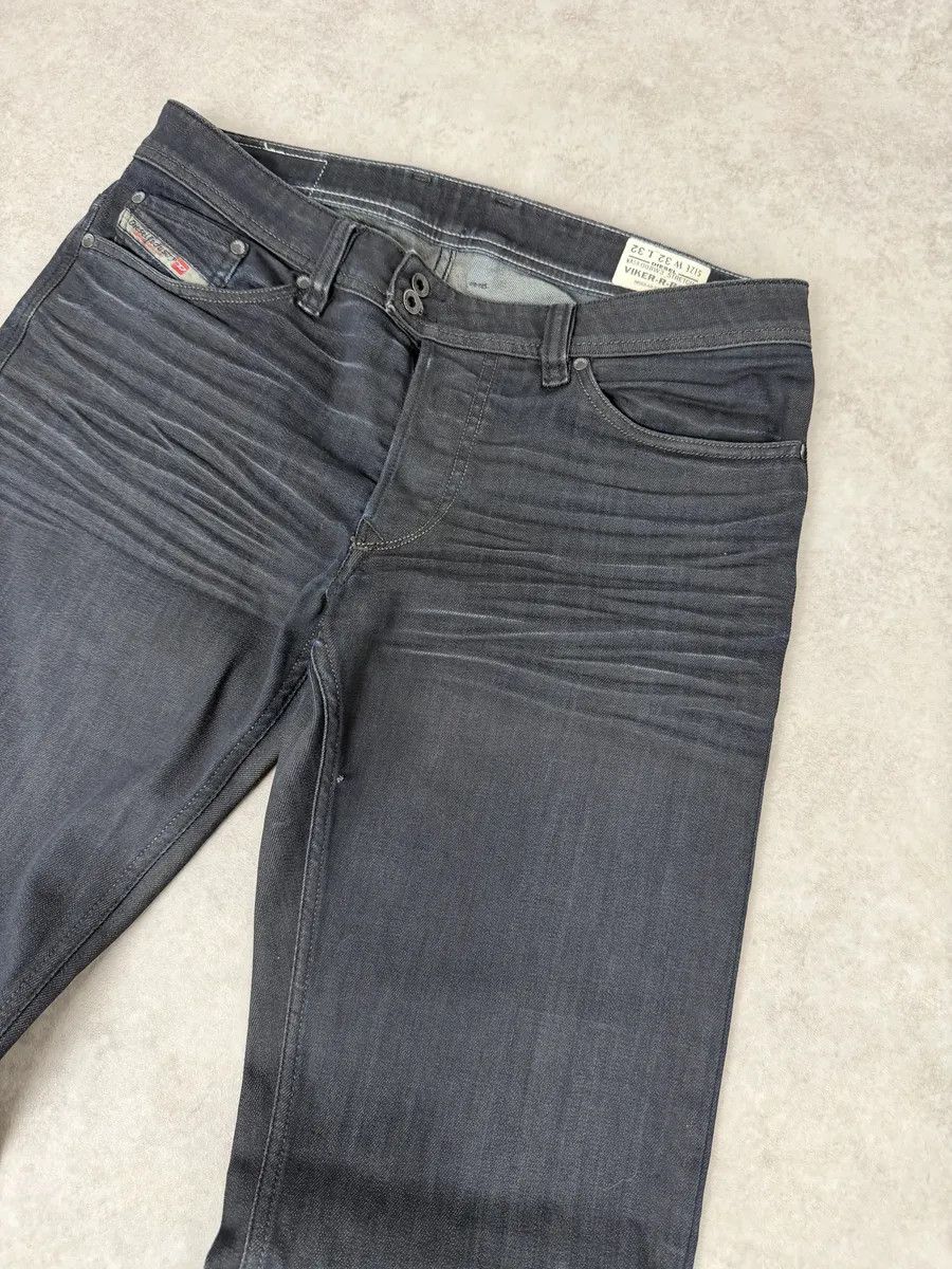 Diesel Diesel Black Stretch Biker Denim Jeans Size US 32 / EU 48 - 9 Thumbnail