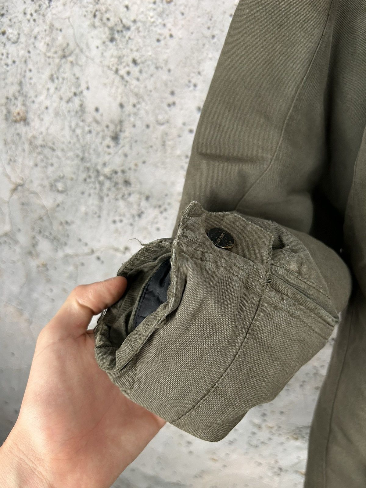 Carhartt Vintage Carhartt Military Parkas Jacket Japanese Olive 90s Size US S / EU 44-46 / 1 - 5 Thumbnail